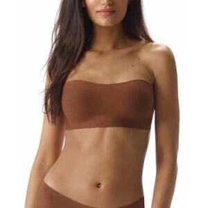 Commando Butter Soft Support Strapless Bralette Cinnamon Sz S NWT